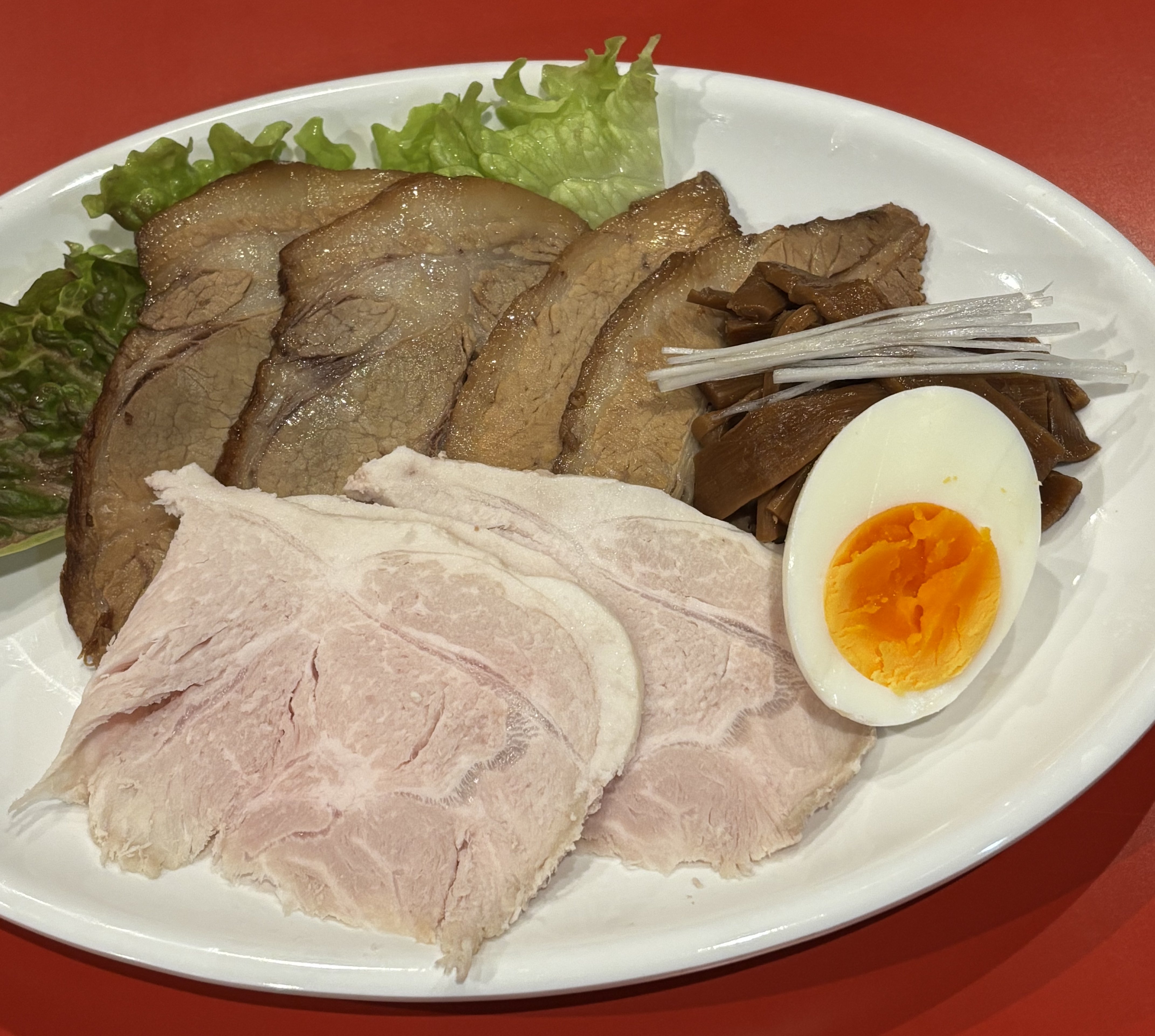 おつまみセット（チャーシュー、メンマ）