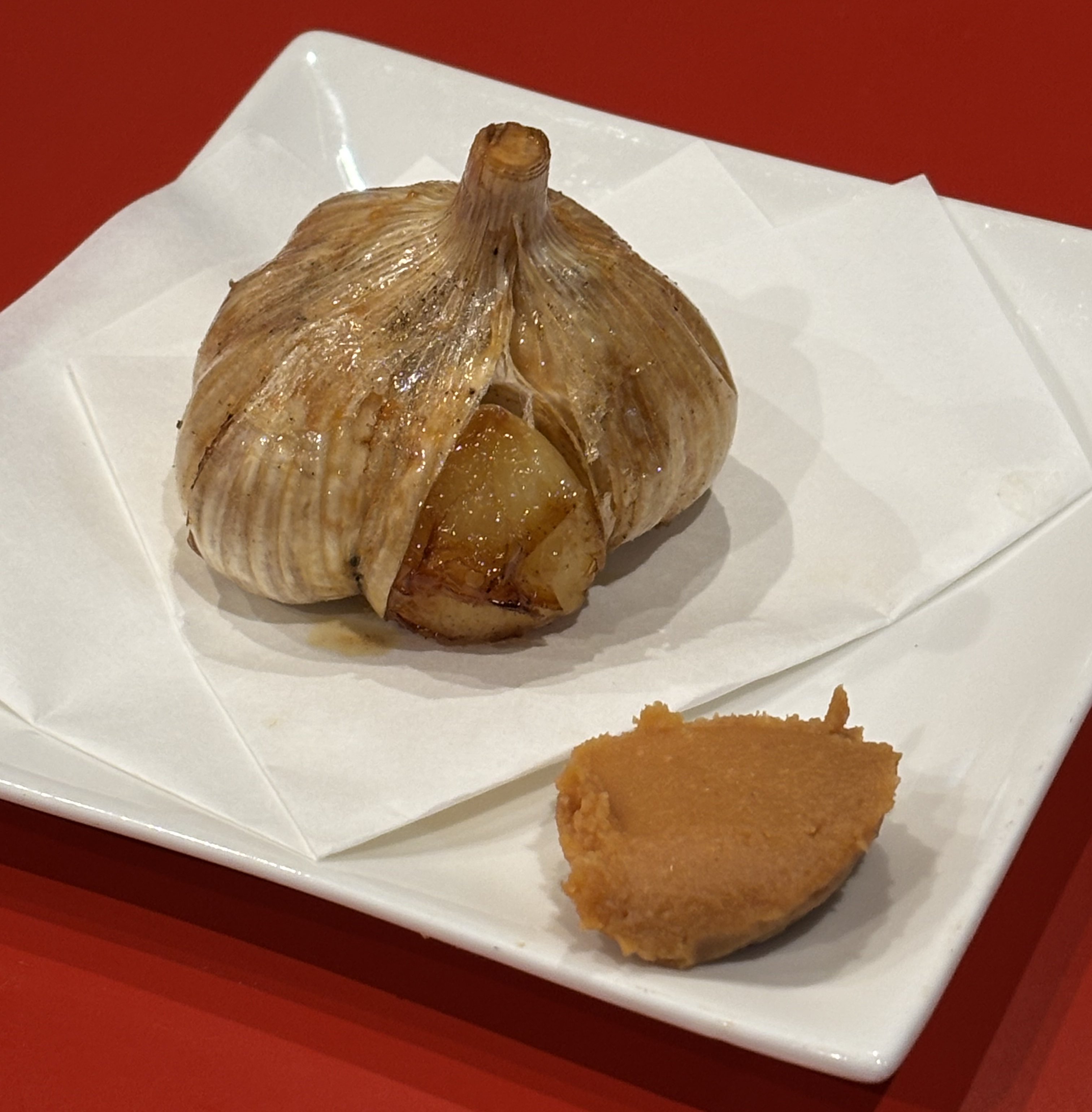 田子産ニンニク丸揚げ